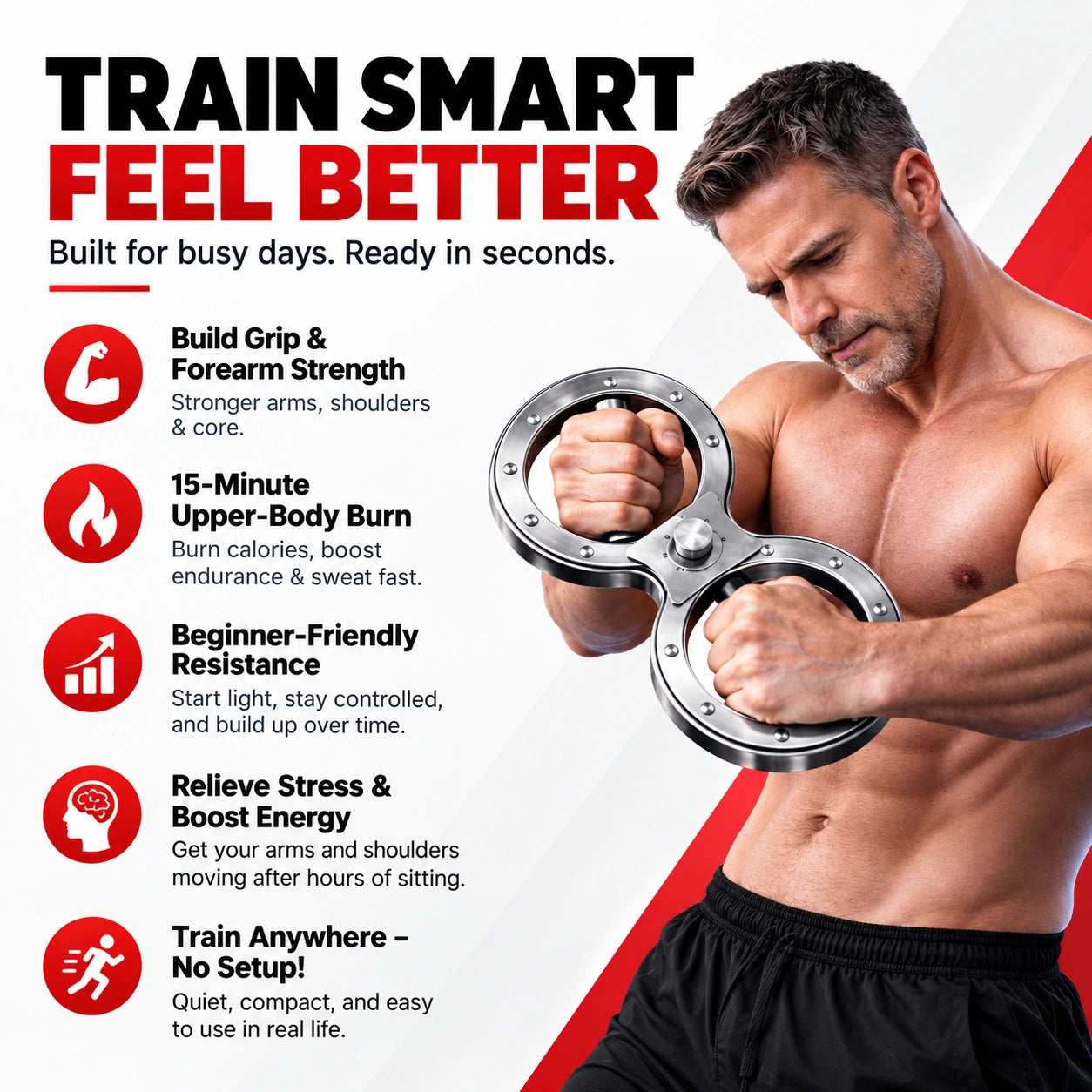 Armvora® 360° Rotational Strength Training