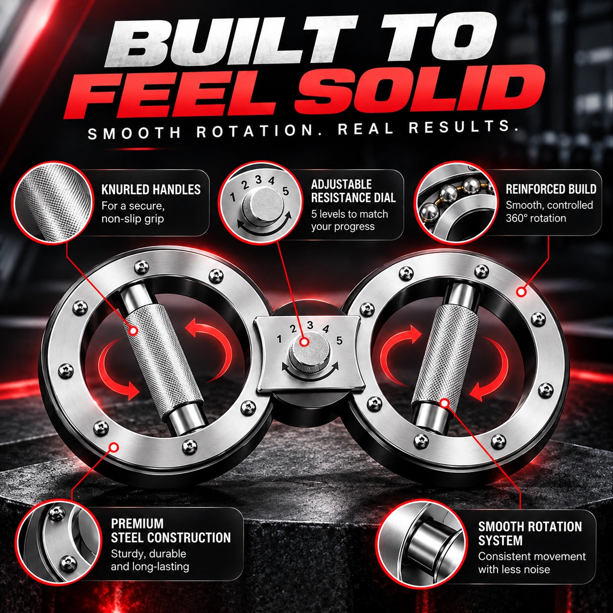 Armvora® 360° Rotational Strength Training