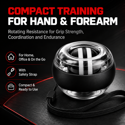 Armvora® Auto-Start Gyro Ball – Wrist & Forearm Strength Trainer