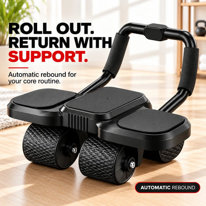 Armvora Ab Roller automatic rebound feature